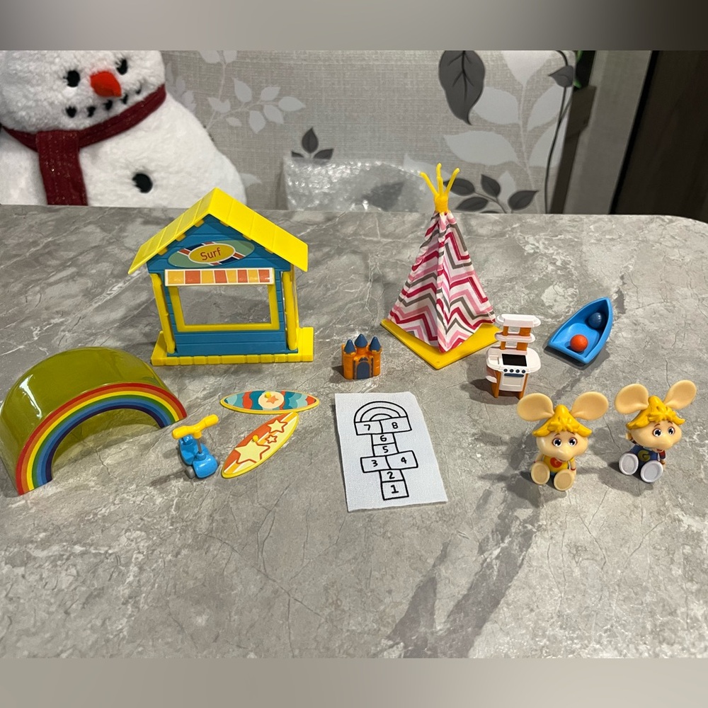 RARE!!  Giochi Preziosi Topo Gigio Set